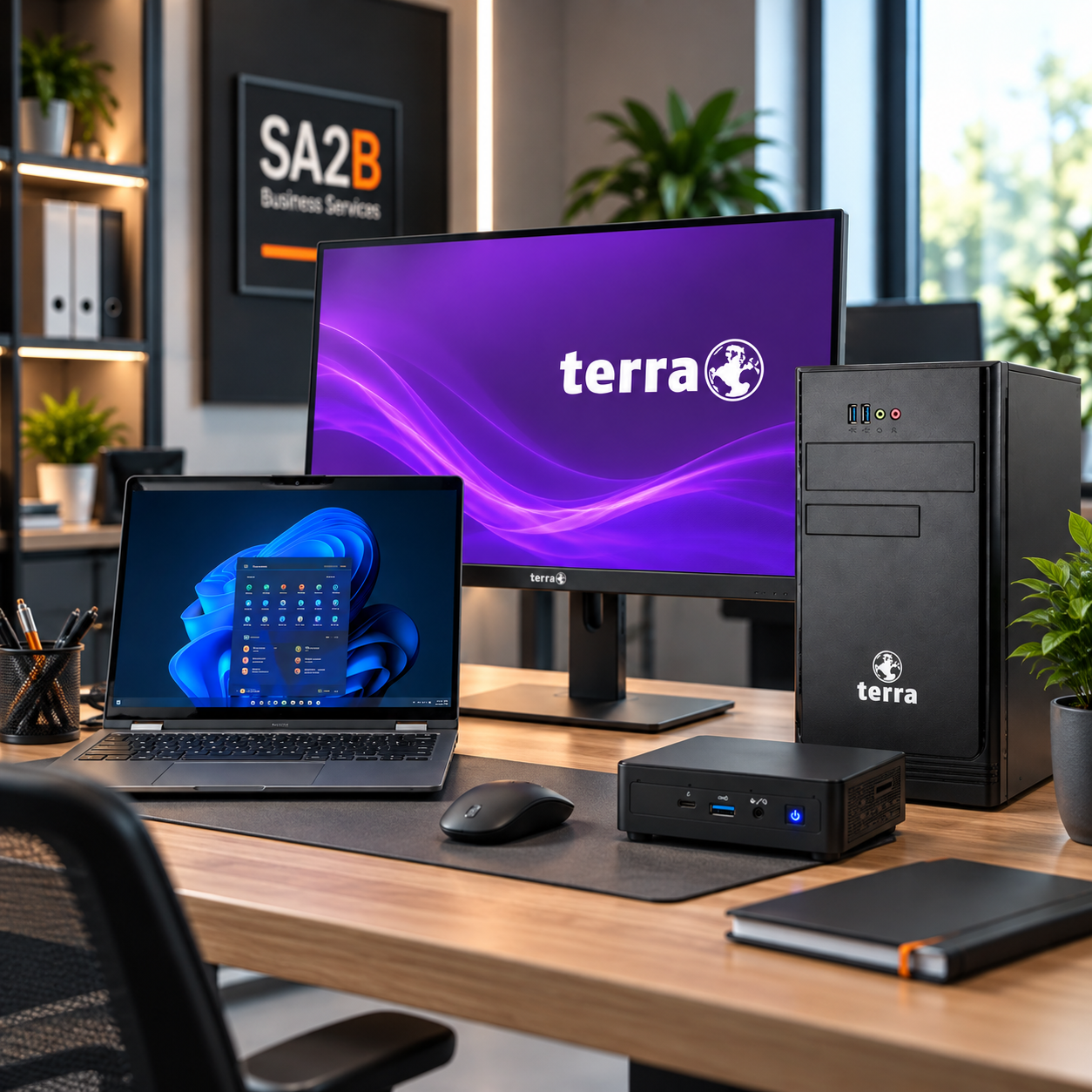 PC fixe mini ou tour classique, écran de toutes les taille des PC portables pour les nomads, possibilité de commander une configuration sur mesure